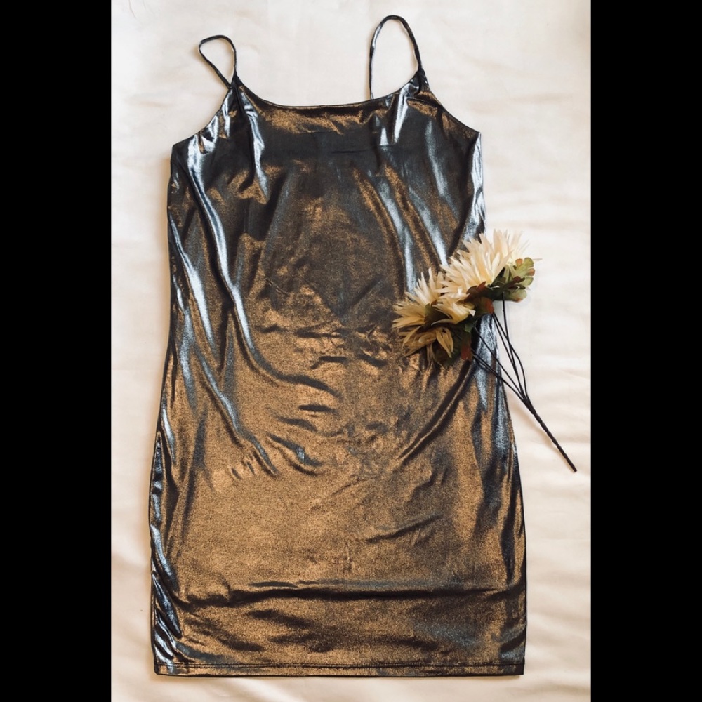 Silver Plus Size Dress